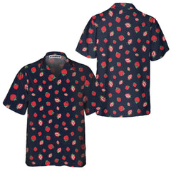 Strawberry Slice Hawaiian Shirt, Strawberry Shirt For Men & Women, Strawberry Print Shirt - Hyperfavor