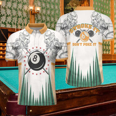 Stroke It Don't Poke It Polo Shirt - Hyperfavor