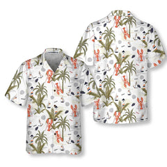 Summer Island Of Lobster Hawaiian Shirt, Tropical Lobster Shirt For Men & Women, Lobster Gift Idea - Hyperfavor