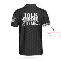 Talk Birdie To Me Custom Polo Shirt - Hyperfavor