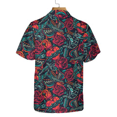 Tattoo Day Of The Dead Hawaiian Shirt, Unique Tattoo Artist Shirt, Best Shirt For Day Of The Dead - Hyperfavor