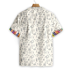 Teach-Love-Inspire Crayons EZ14 1008 Hawaiian Shirt - Hyperfavor