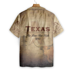 Texas The Lone Star State EZ15 3011 Hawaiian Shirt - Hyperfavor