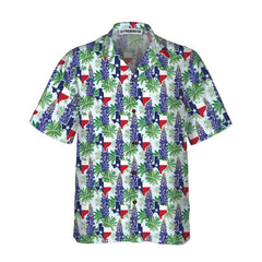 Texas Bluebonnet Hawaiian Shirt, Unique Texas Shirt, Gift For Texas Lovers - Hyperfavor