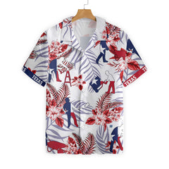 Texas Construction Worker Hawaiian Shirt - Hyperfavor