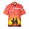 Texas Couple Cowboy Texas Hawaiian Shirt, Vinatge Texas Cowboy Shirt For Texans - Hyperfavor