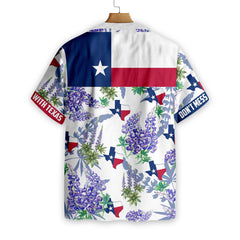 Texas Flag Bluebonnets EZ16 0903 Hawaiian Shirt - Hyperfavor