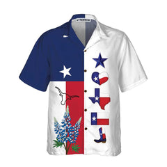 Texas Pride Hawaiian Shirt, Unique Texas Shirt, Gift For Texas Lovers - Hyperfavor