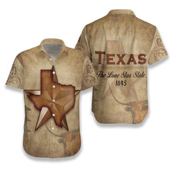 Texas The Lone Star State EZ15 3011 Hawaiian Shirt - Hyperfavor