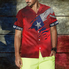 Texas The Lone Star State EZ16 1702 Hawaiian Shirt - Hyperfavor