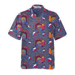 Texas Turkey Thanksgiving Hawaiian Shirt, Funny Gobble Thanksgiving Shirt, Gift For Thanksgiving Day - Hyperfavor