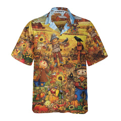 Thanksgiving Harvest Wishes Hawaiian Shirt, Best Gift For Thanksgiving Day - Hyperfavor
