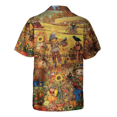 Thanksgiving Harvest Wishes Hawaiian Shirt, Best Gift For Thanksgiving Day - Hyperfavor