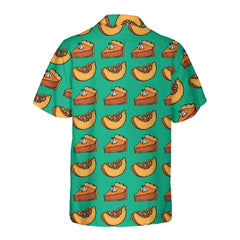 Thanksgiving Pumpkin Pie Cream Hawaiian Shirt, Thanksgiving Hawaiian Shirt Gift For Thanksgiving Day - Hyperfavor