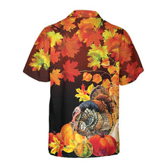Thanksgiving Turkey Birds With Harvest Hawaiian Shirt, Thanksgiving Gobble Shirt, Funny Gift For Thanksgiving Day - Hyperfavor