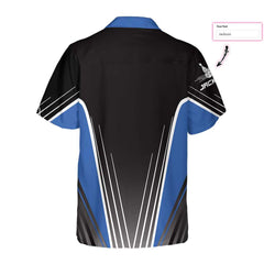 That's How I Roll Bowling Blue Custom Hawaiian Shirt, Personalized Bowling Shirt For Men & Women - Hyperfavor