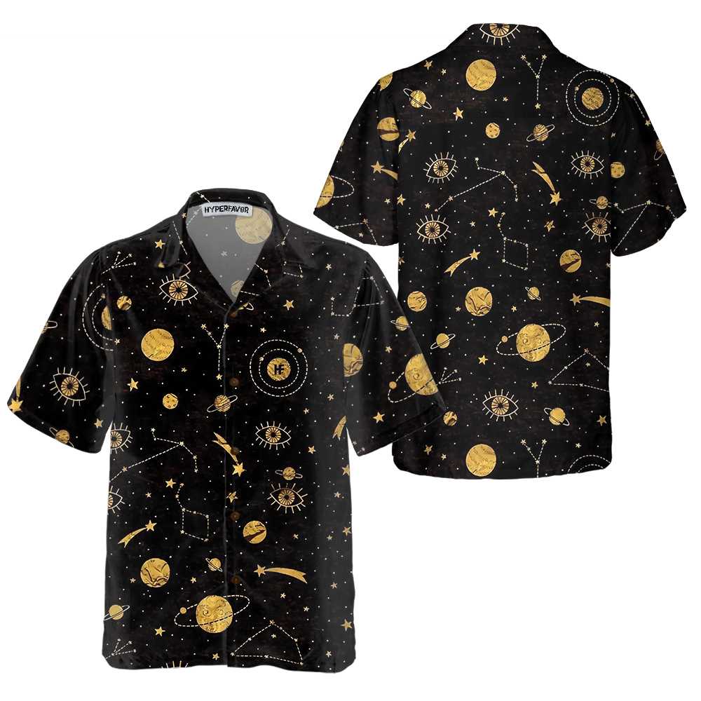 The Golden Sky Hawaiian Shirt - Hyperfavor