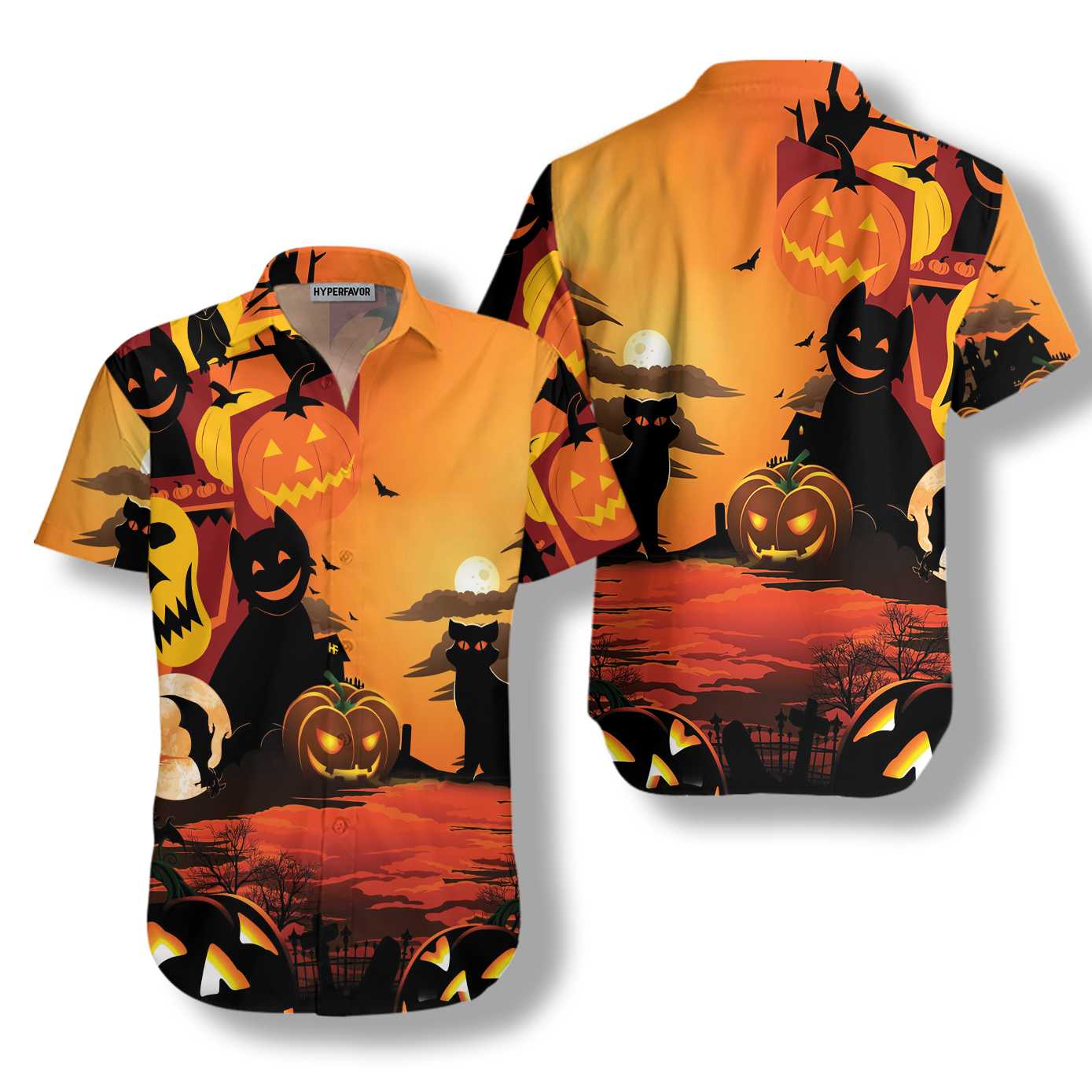 The Halloween Nightmare Halloween Hawaiian Shirt, Halloween Shirt For Men And Women - Hyperfavor