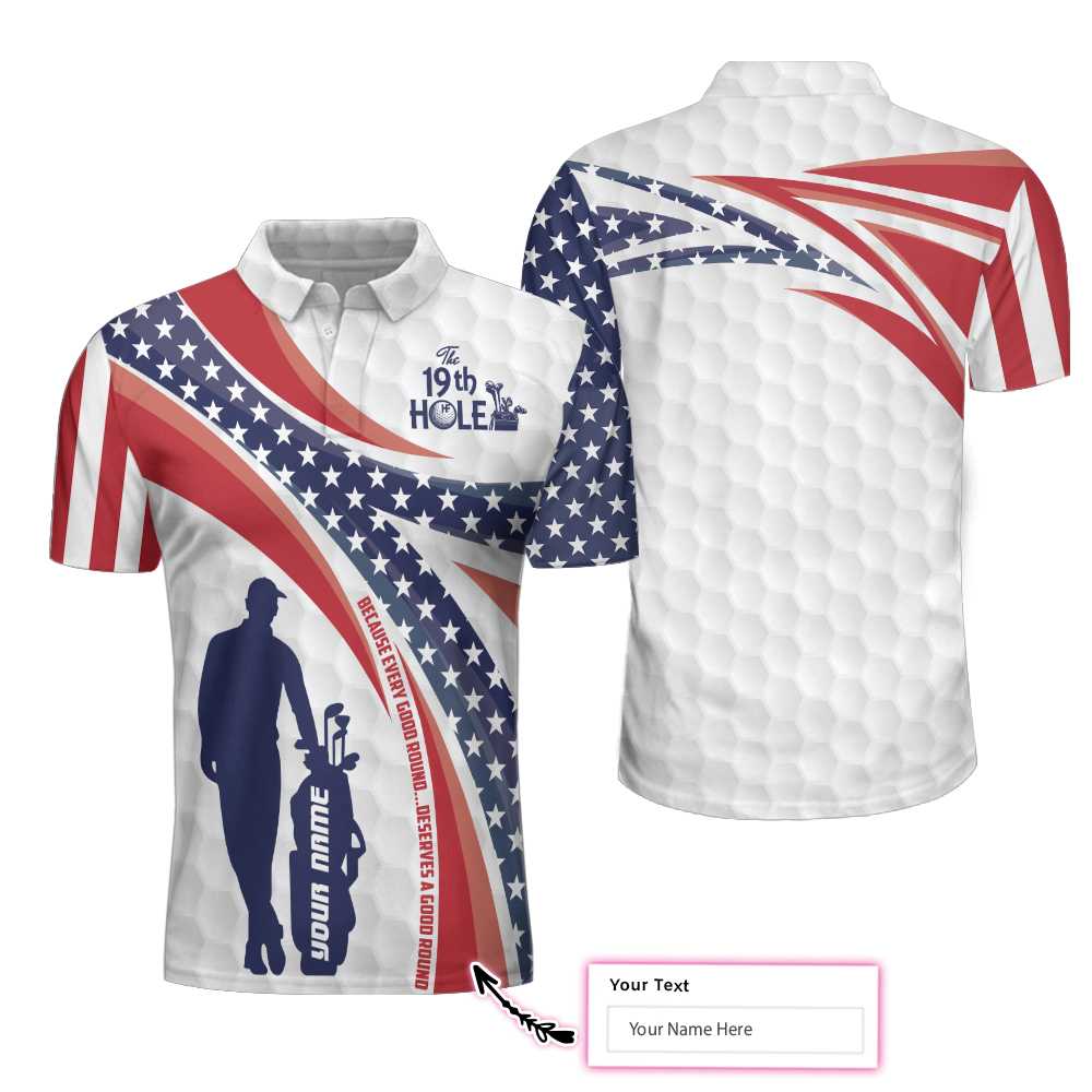 The Nineteenth Hole Custom Polo Shirt - Hyperfavor