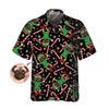 The Pug Elf Custom Hawaiian Shirt, Funny Pug Christmas Shirt For Men & Women, Personalized Christmas Gift - Hyperfavor