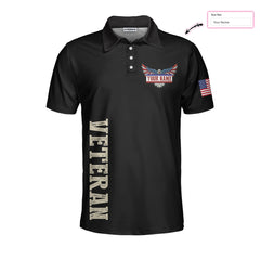 The US Veteran We Went Anyway Custom Polo Shirt, Personalized Gift Idea For Veterans, American Flag Polo Shirt - Hyperfavor