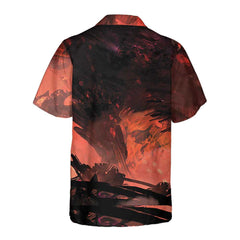 The War Dragon Hawaiian Shirt, Cool Dragon Shirt For Men - Hyperfavor
