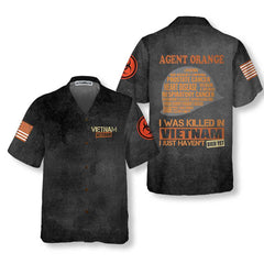 The War Is Over But The Battle Continues Agent Orange Dioxin Hawaiian Shirt, Aloha Shirt For Men - Hyperfavor