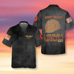 The War Is Over But The Battle Continues Agent Orange Dioxin Hawaiian Shirt, Aloha Shirt For Men - Hyperfavor
