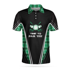 Time To Par Tee Polo Shirt - Hyperfavor