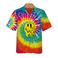 Trippy Hippie Rainbow Tie Dye Hippie Hawaiian Shirt, Unique Hippie Shirt For Men And Women - Hyperfavor
