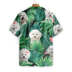 Tropical Bichon Frise EZ03 0407 Hawaiian Shirt - Hyperfavor