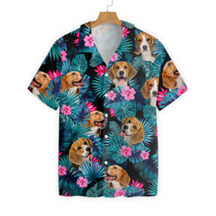 Tropical Beagle EZ08 0207 Hawaiian Shirt - Hyperfavor