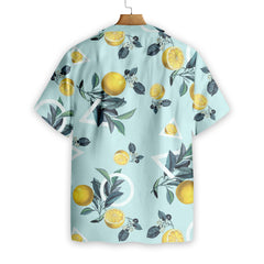 Tropical Lemon Pattern EZ20 2708 Hawaiian Shirt - Hyperfavor