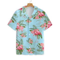 Tropical Workout Flamingo Never Skip Leg Day EZ20 2708 Hawaiian Shirt - Hyperfavor