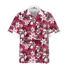 Tropical Alabama Hawaiian Shirt, Unique Alabama Shirt, Alabama Collared Shirt For Adults - Hyperfavor