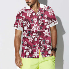 Tropical Alabama Hawaiian Shirt, Unique Alabama Shirt, Alabama Collared Shirt For Adults - Hyperfavor