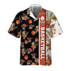 Tropical Basketball Hawaiian Shirt, Button Up Basketball Shirt For Men & Women, Best Gift For Basketball Lover - Hyperfavor