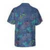 Tropical Cycling Hawaiian Shirt, Unique Cycling Shirt For Men & Women, Cycling Gift Idea - Hyperfavor