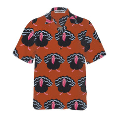 Turkey Farm Thanksgiving Hawaiian Shirt For Men Turkey Hawaiian Shirt, Best Gift For Thanksgiving - Hyperfavor