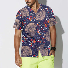 Turkey Thanksgiving Seamless Pattern Hawaiian Shirt, Best Gift For Thankgiving Day - Hyperfavor