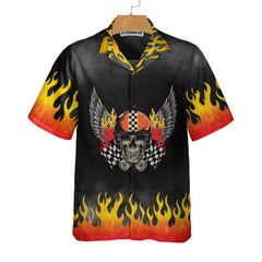 Two Wheels Forever Motorcycle Hawaiian Shirt, Best Gift For Bikers - Hyperfavor