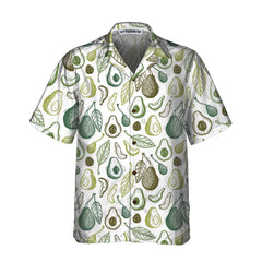 Types Of Avocado Hawaiian Shirt, Funny Avocado Shirt, Short Sleeve Avocado Print Shirt - Hyperfavor