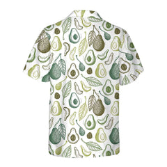 Types Of Avocado Hawaiian Shirt, Funny Avocado Shirt, Short Sleeve Avocado Print Shirt - Hyperfavor