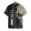 US Army Digital Camo Skull EZ05 3008 Custom Hawaiian Shirt - Hyperfavor