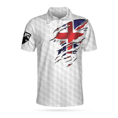 United Kingdom Eagle Flag Polo Shirt - Hyperfavor