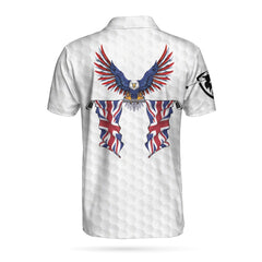 United Kingdom Eagle Flag Polo Shirt - Hyperfavor