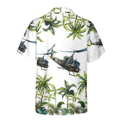 United States Army Helicopter Hawaiian Shirt, Helicopter Shirt For Men, Cool Helicopter Gift - Hyperfavor