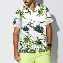 United States Army Helicopter Hawaiian Shirt, Helicopter Shirt For Men, Cool Helicopter Gift - Hyperfavor