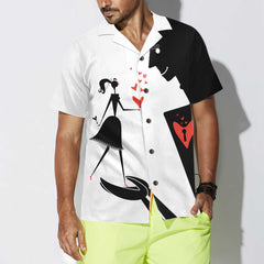 Valentine Big Man And Little Woman Hawaiian Shirt, Valentine Day Shirt For Couples, Valentine Day Gift Ideas - Hyperfavor