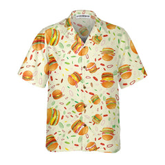 Vibrant American Hamburger Hawaiian Shirt, Funny
Burger Shirt For Men & Women - Hyperfavor